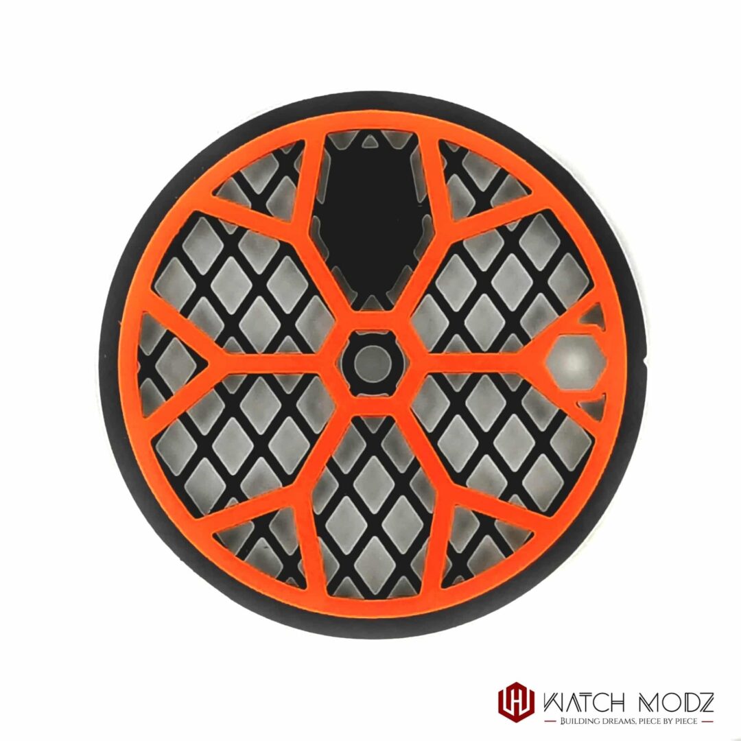 Watch-Modz NH35 Dial: Orange Cage