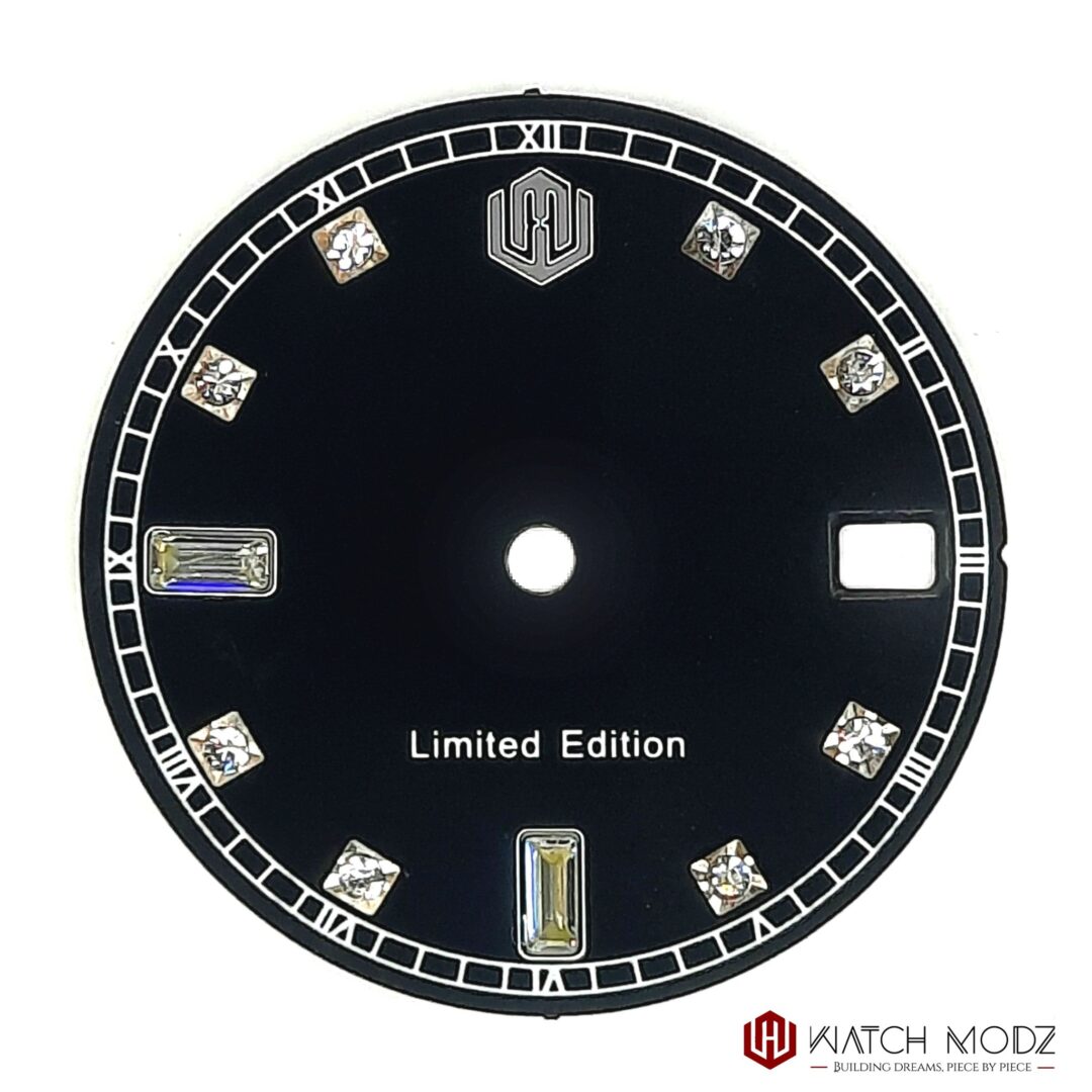Watch-Modz NH35 Dial: Swarovski Black