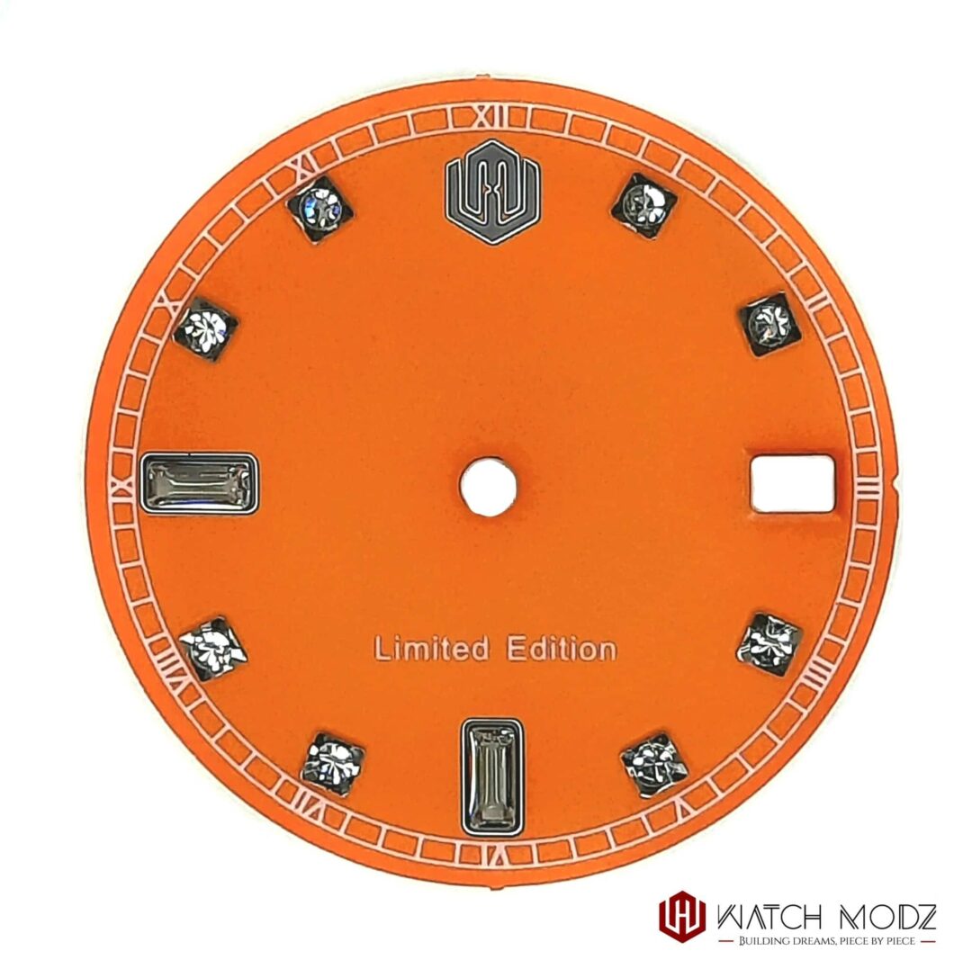 Watch-Modz NH35 Dial: Swarovski Orange
