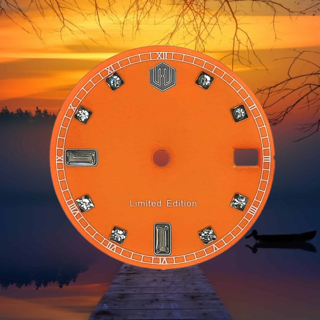 Watch-Modz NH35 Dial: Swarovski Orange, view 2