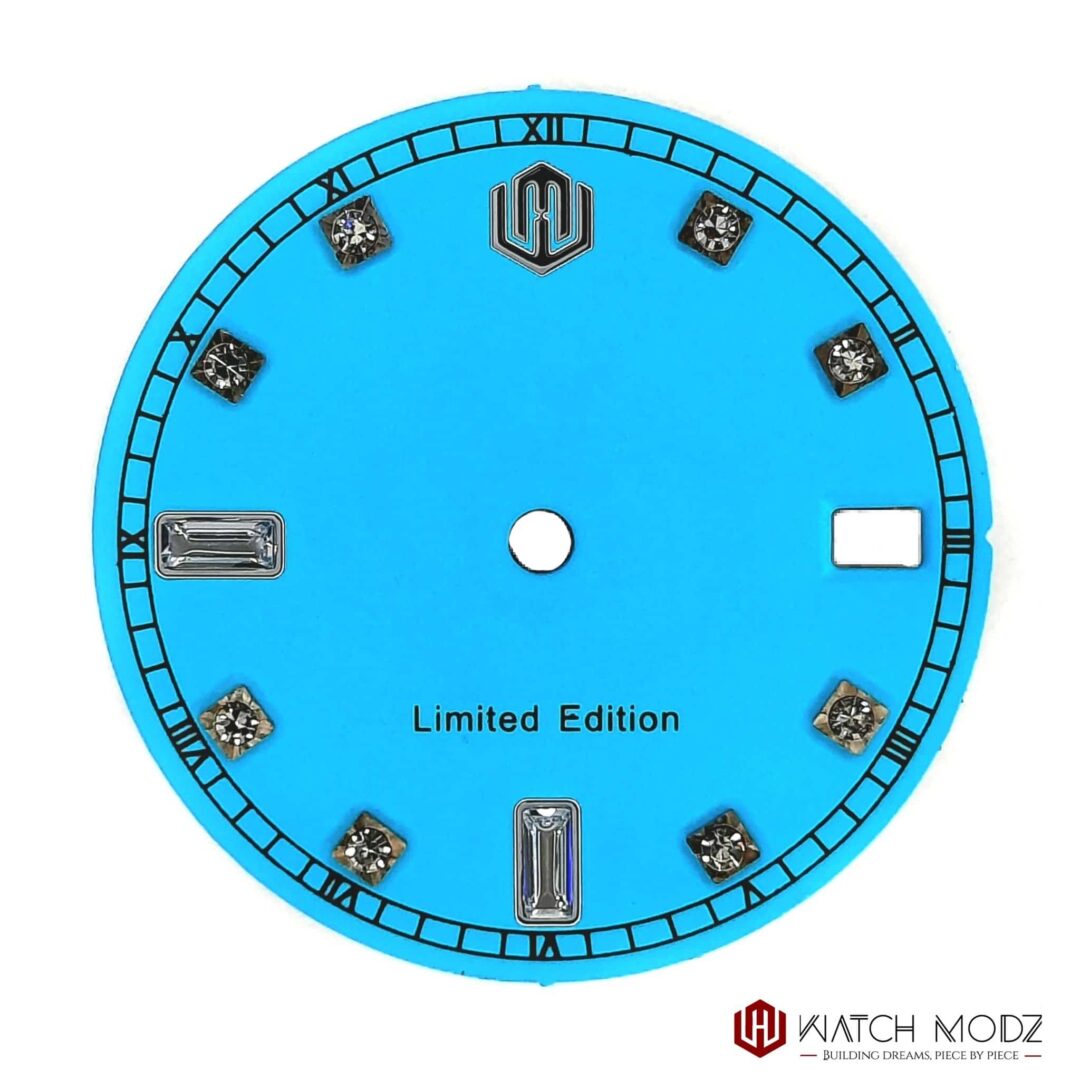 Watch-Modz NH35 Dial: Swarovski Sky Blue