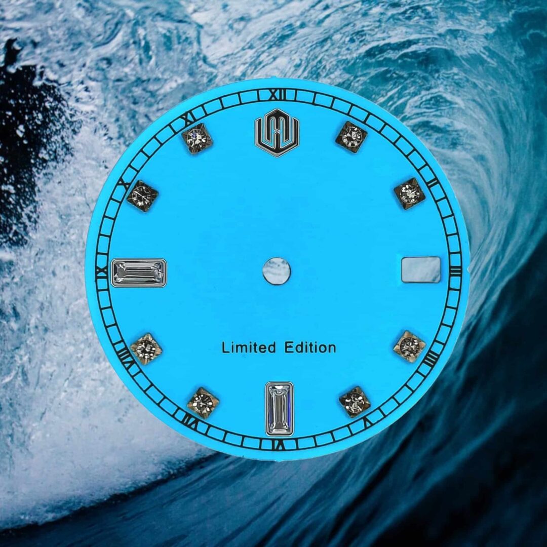 Watch-Modz NH35 Dial: Swarovski Sky Blue, view 2
