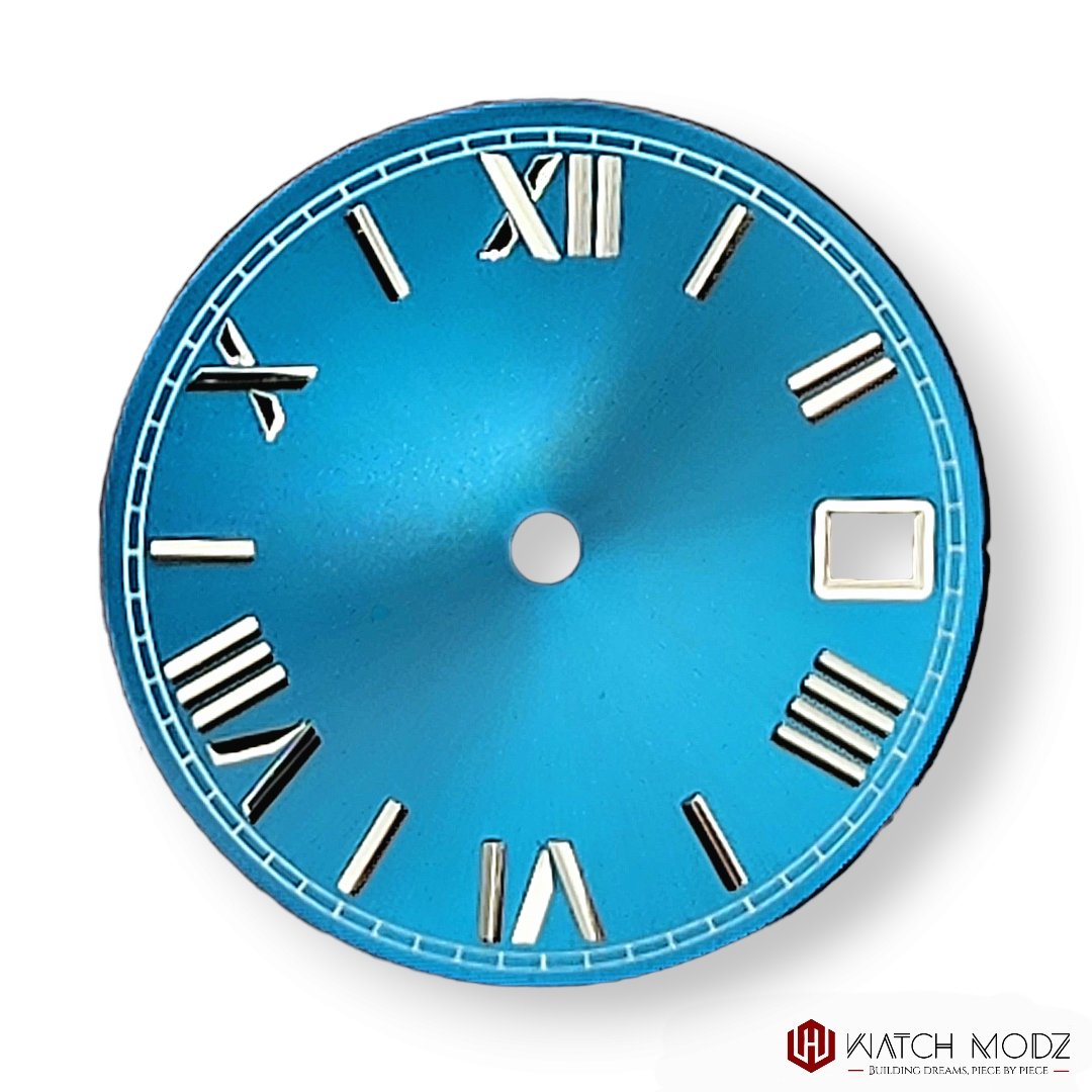 Watch-Modz NH35 Dial: Teal Roman