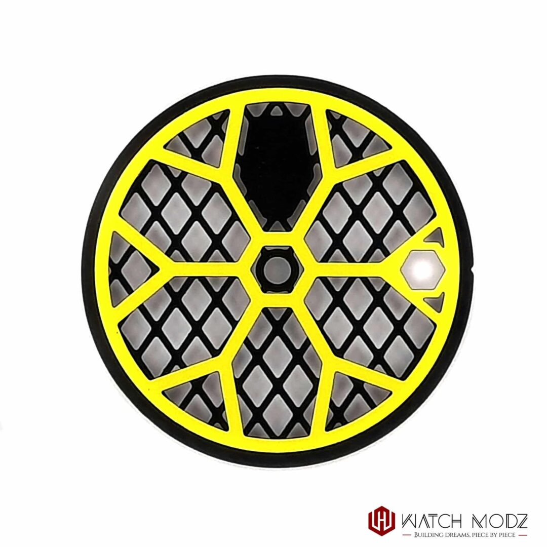 Watch-Modz NH35 Dial: Yellow Cage