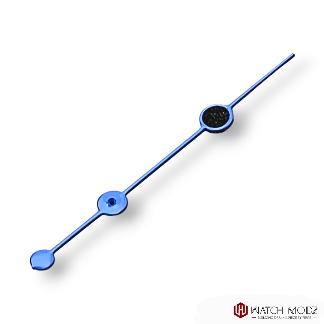 Watch-Modz NH35 Hand: Blue Second Black Lume