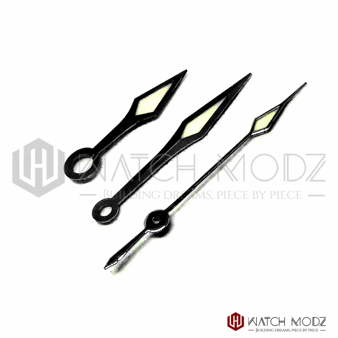 Watch-Modz NH35 Hands: Black Kunai