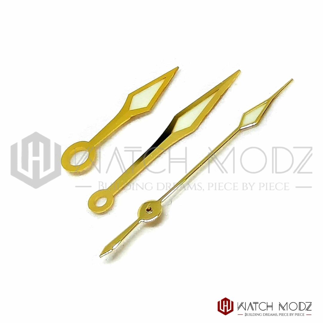 Watch-Modz NH35 Hands: Gold Kunai
