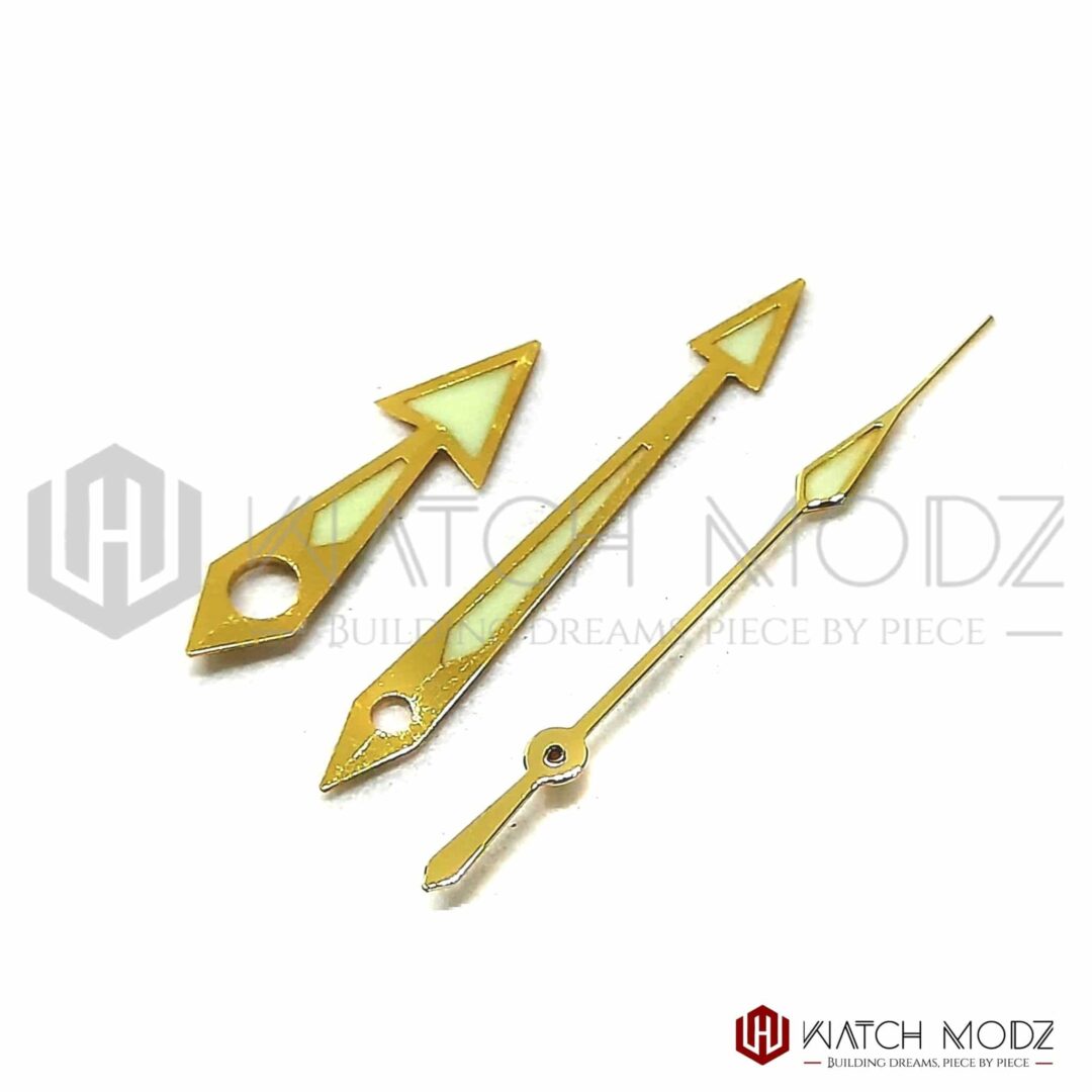 Watch-Modz NH35 Hands: Gold Planet Ocean