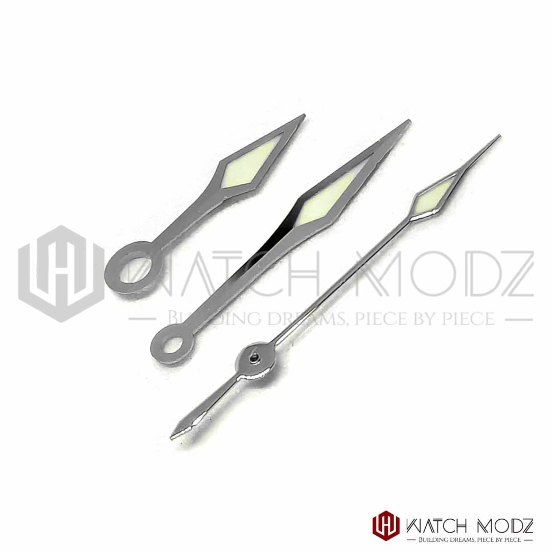 Watch-Modz NH35 Hands: Silver Kunai