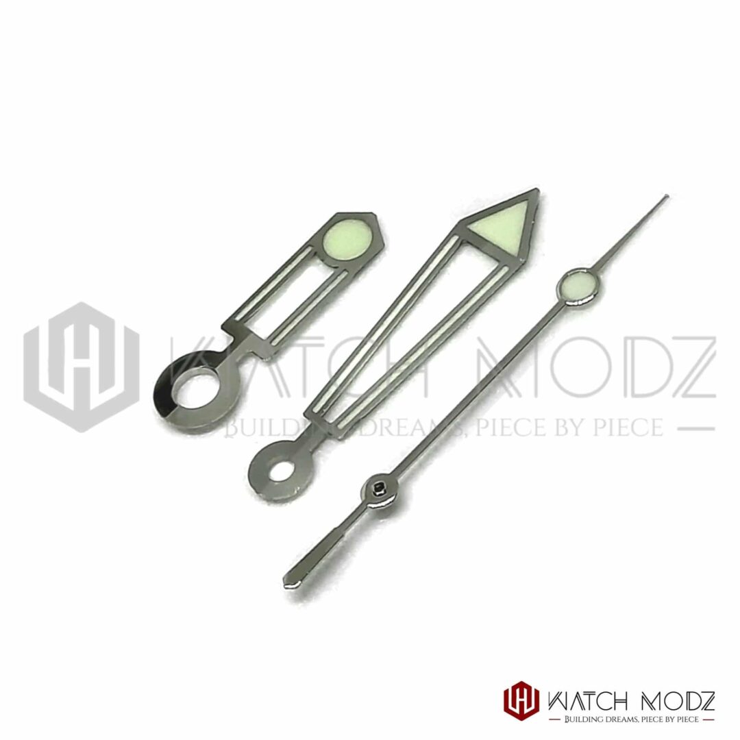 Watch-Modz NH35 Hands: Silver Seamaster Pro
