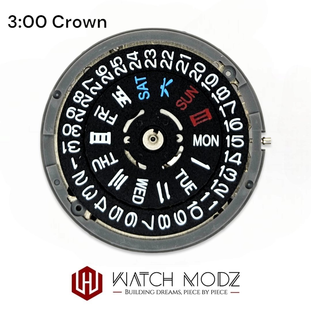 Watch-Modz NH36 Movement: Black