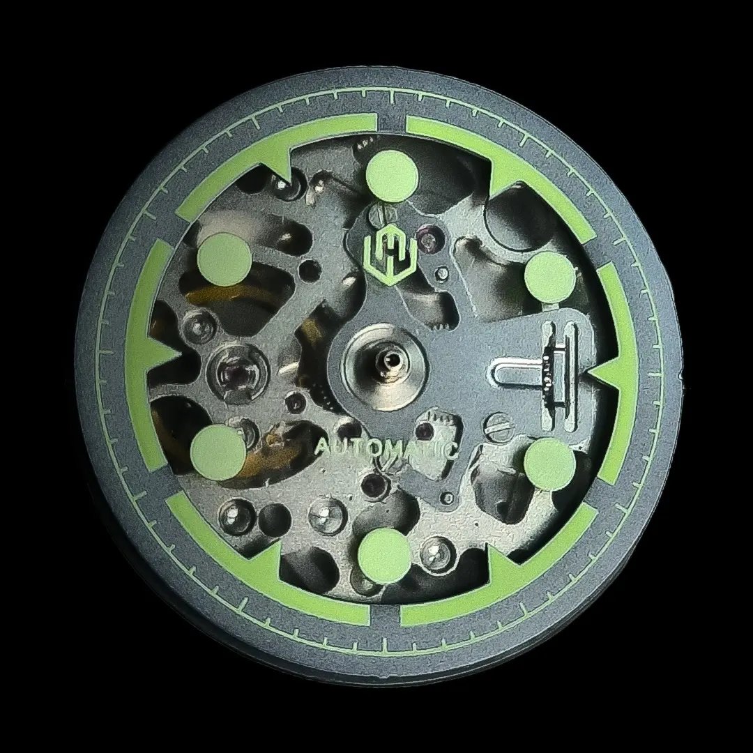Watch-Modz NH70 Dial: Gray X-Ray, view 3