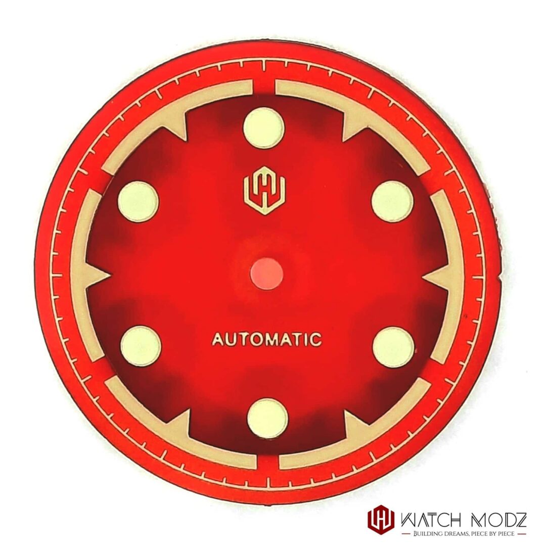 Watch-Modz NH70 Dial: Red X-Ray
