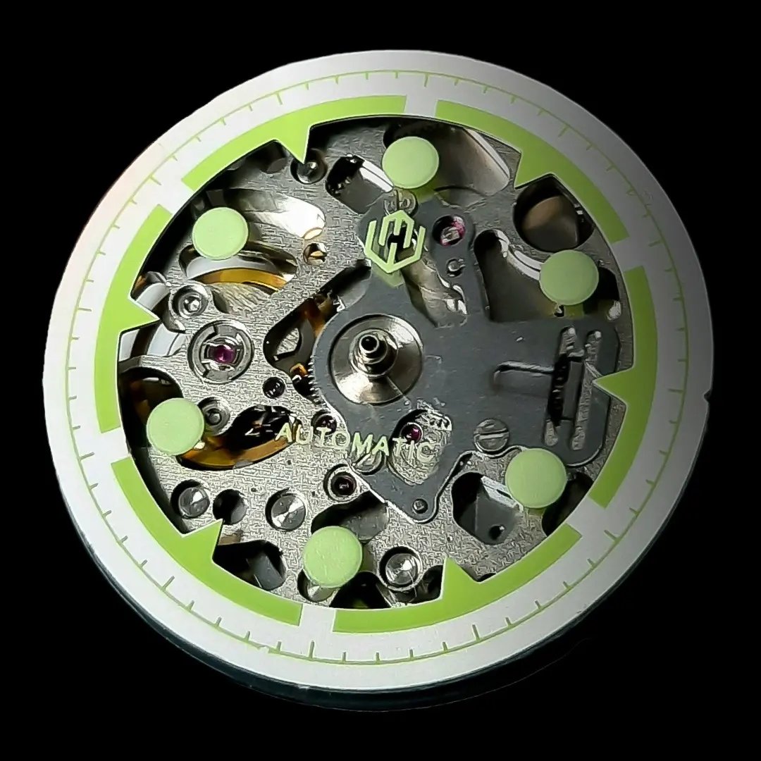 Watch-Modz NH70 Dial: White X-Ray, view 3