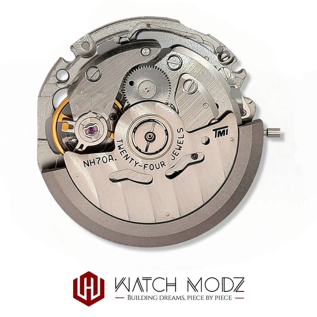 Watch-Modz NH70 Movement (Skeleton), view 2