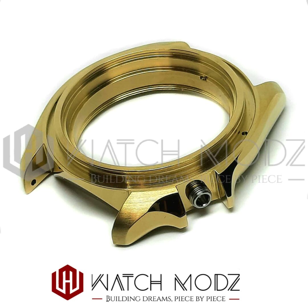Watch-Modz SKX007 Case: Polished Gold