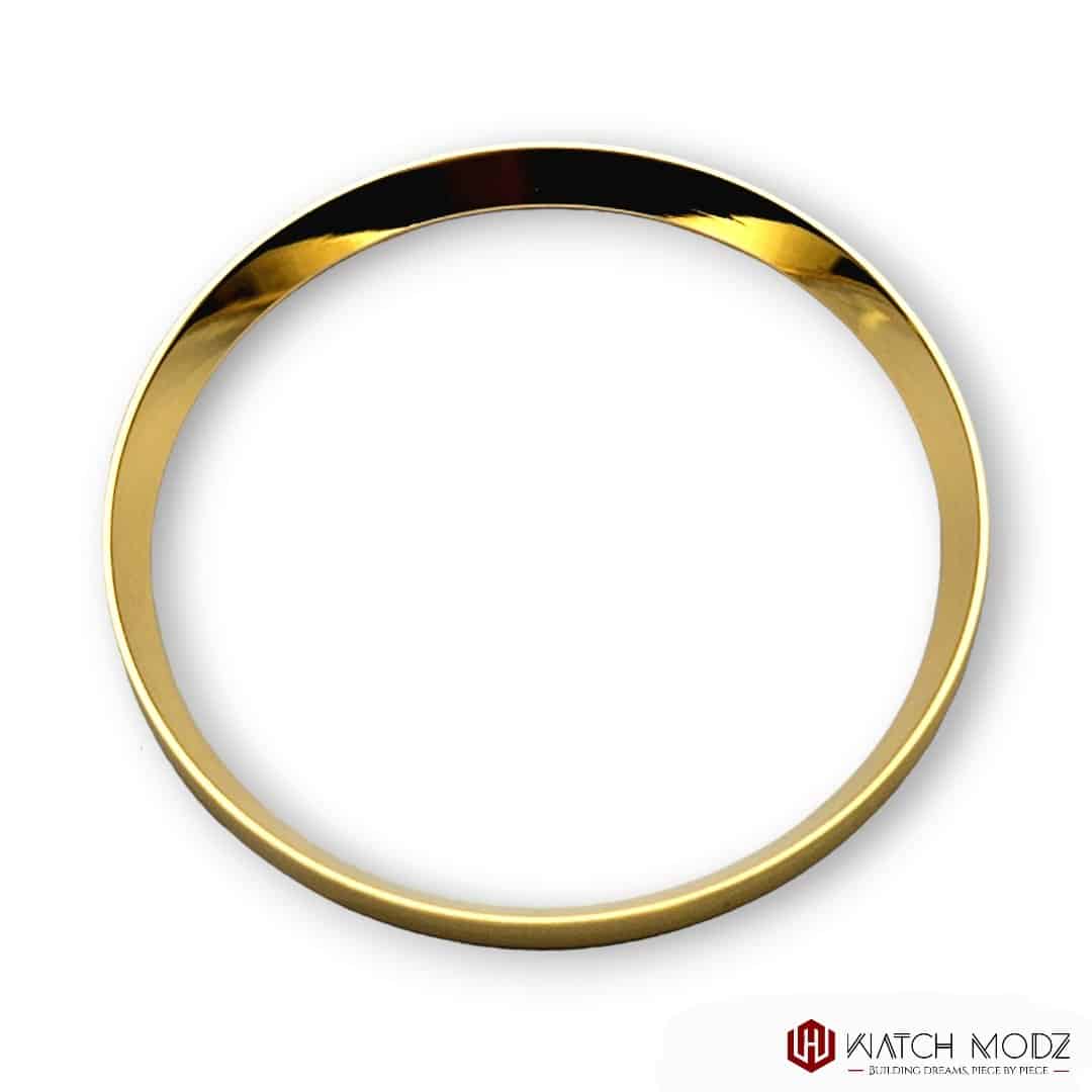 Watch-Modz SKX007 Chapter Ring: Polished Gold