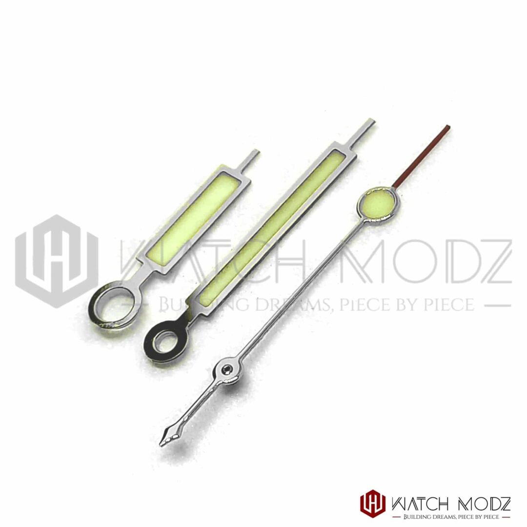 Watch-Modz NH35 Hands: Silver Fifty Fathoms