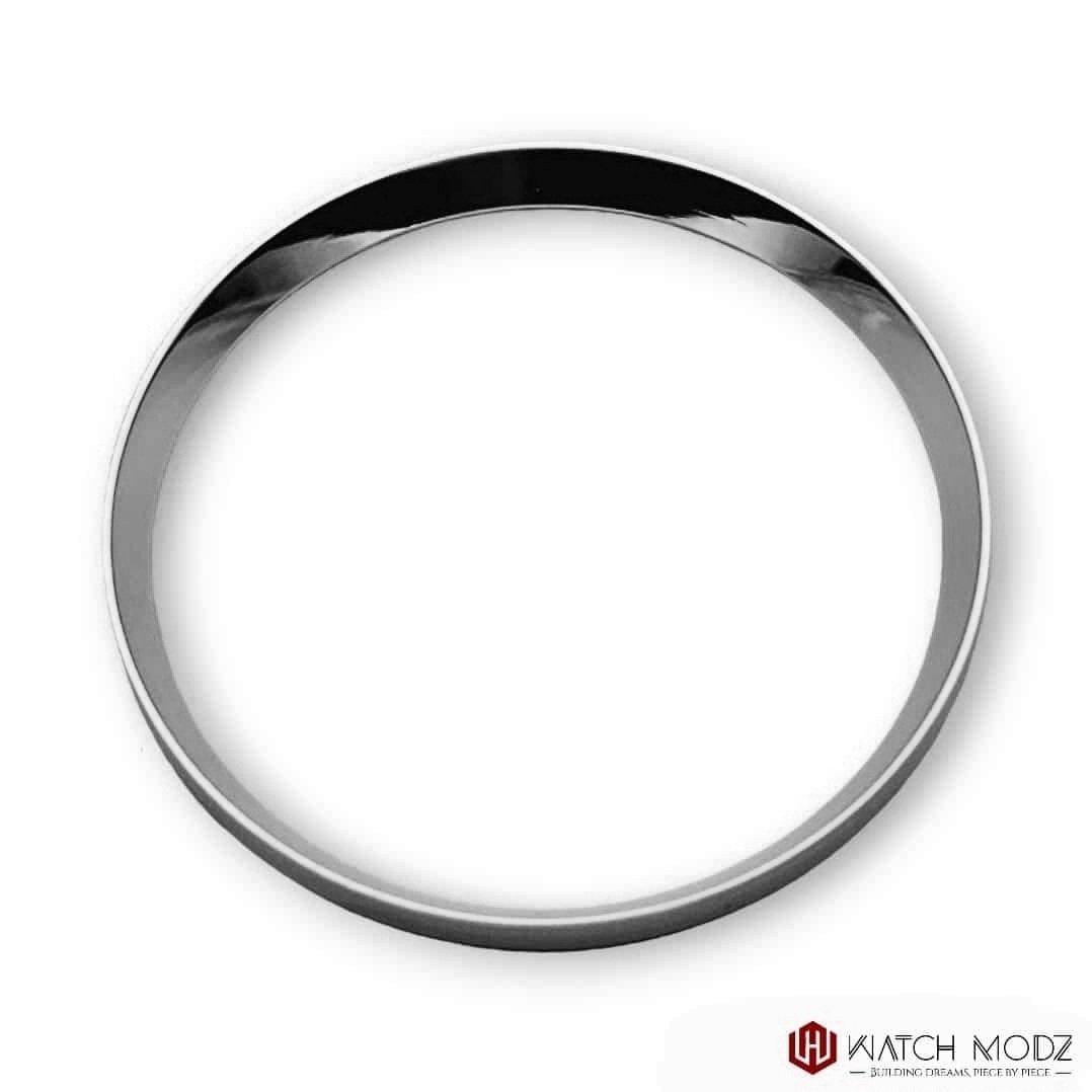 Watch-Modz SKX007 Chapter Ring: Polished Silver