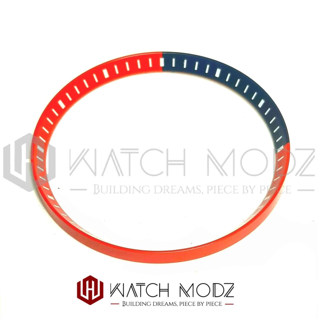 Watch-Modz SKX007 Chapter Ring: Red/Blue (Pepsi)