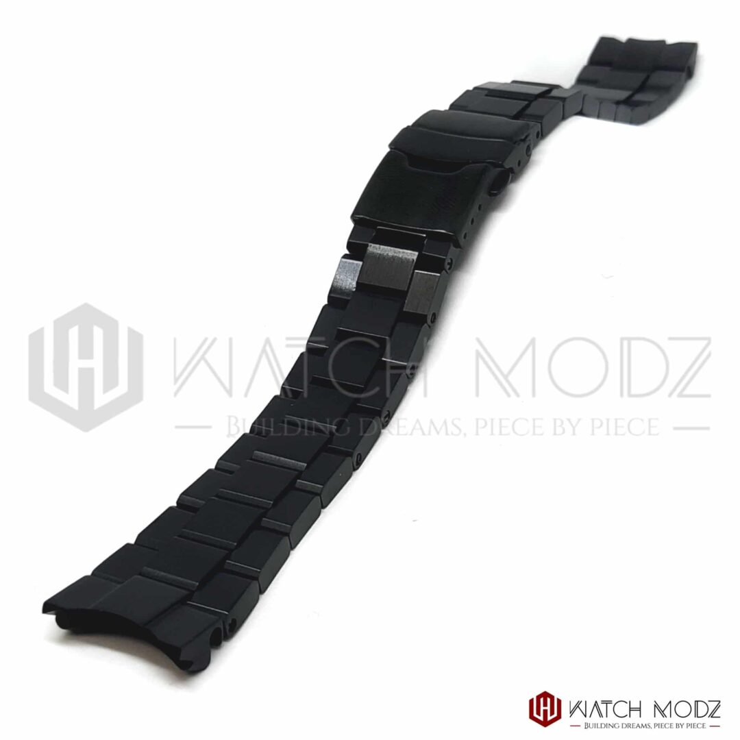 Watch-Modz Samurai Bracelet: Brushed Black Oyster
