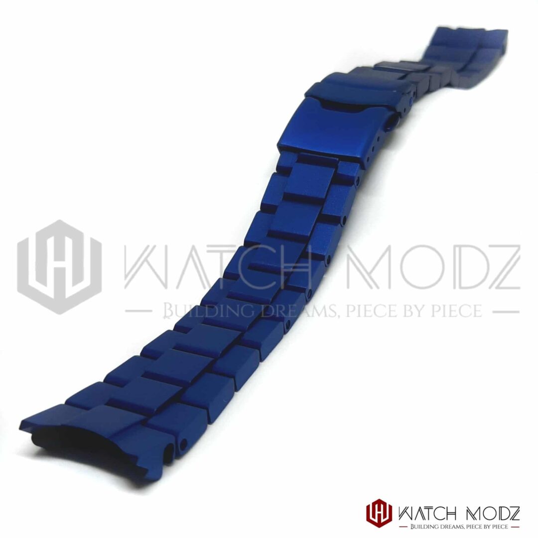Watch-Modz Samurai Bracelet: Matte Blue Oyster