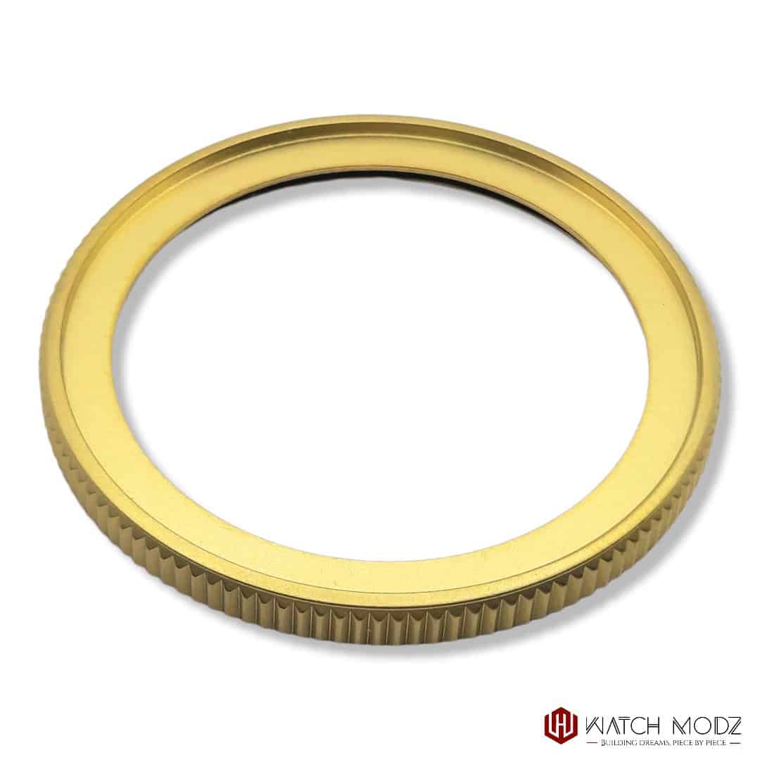 Watch-Modz SKX007 Bezel: Matte Gold Coin