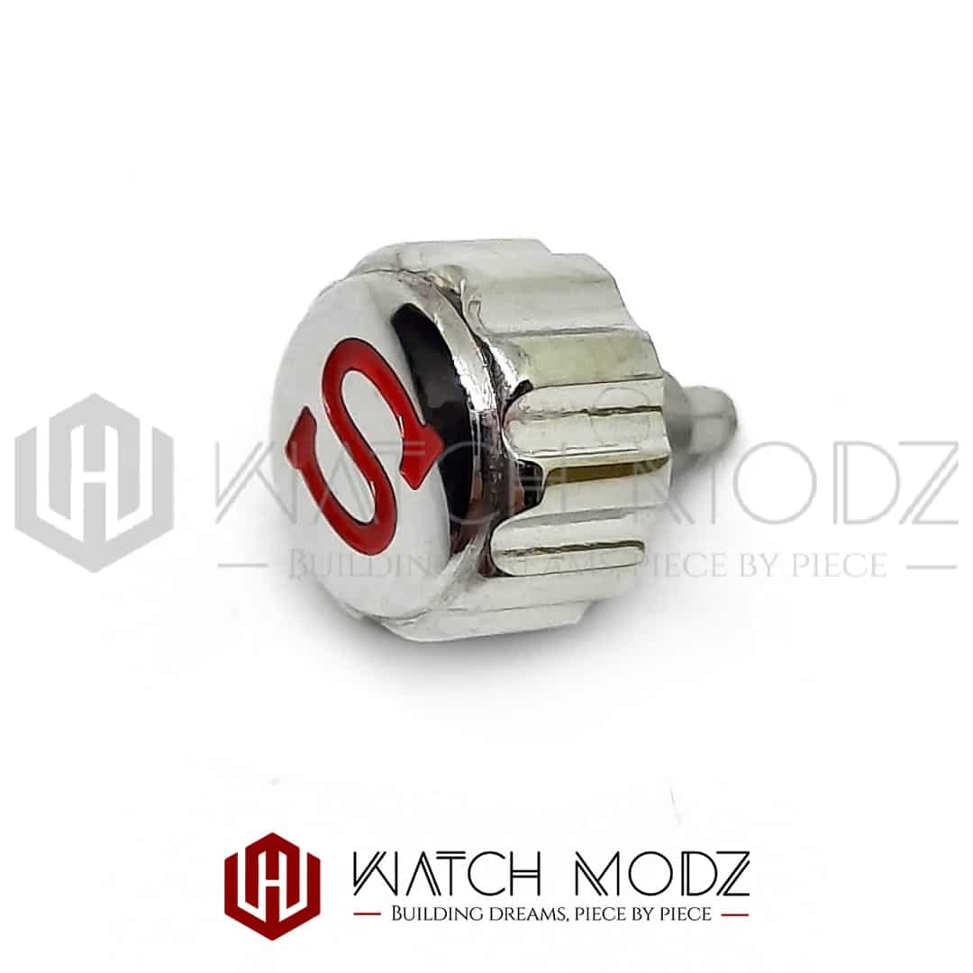 Watch-Modz SKX007 Crown: Silver Chunky