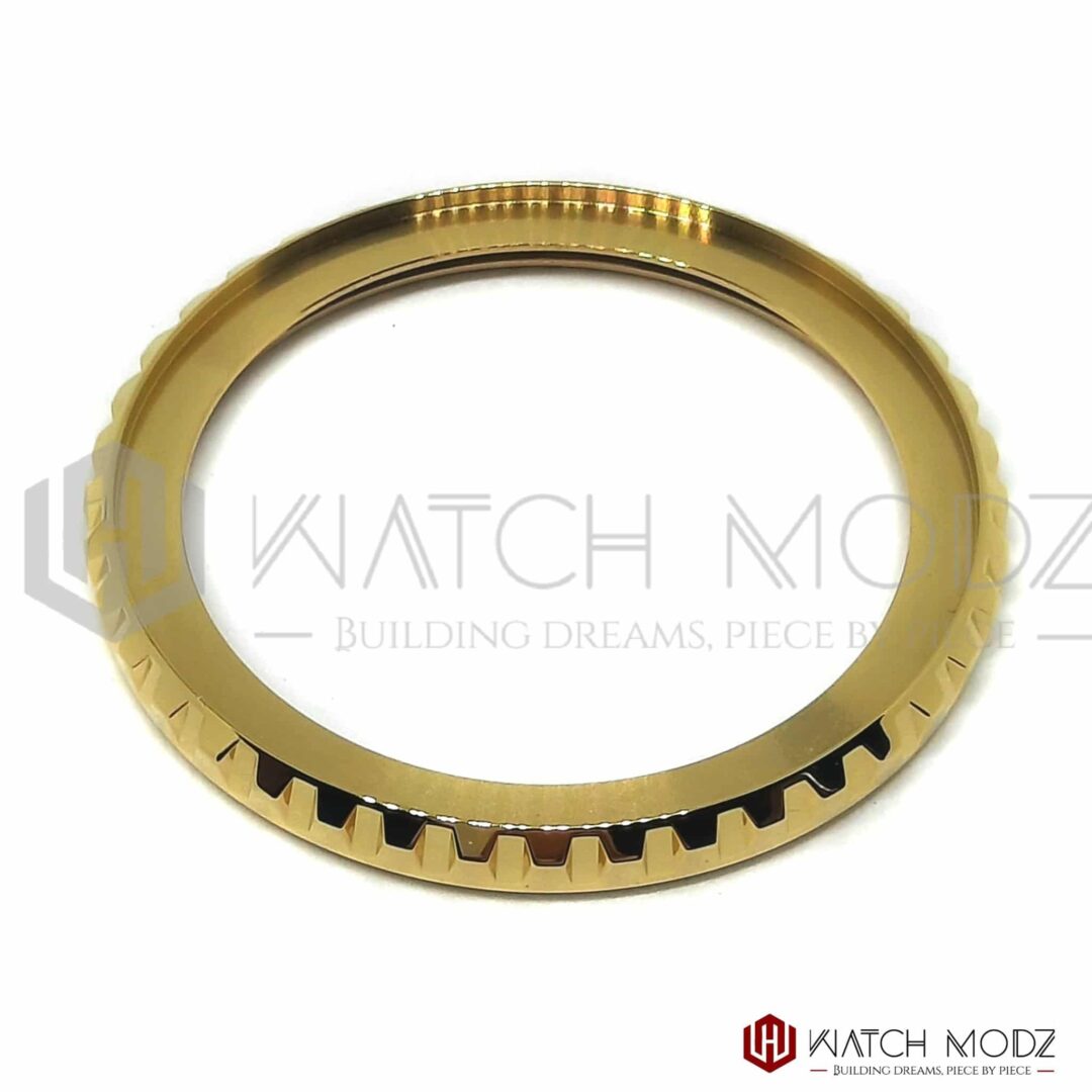 Watch-Modz SKX007 Bezel: Gold LX Style