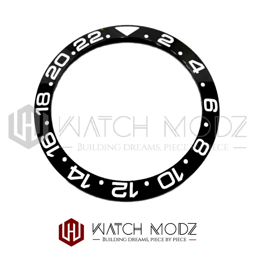 Watch-Modz SKX007 Bezel Insert: Black GMT