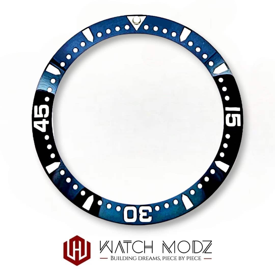 Watch-Modz SKX007 Bezel Insert: Blue HydroConquest
