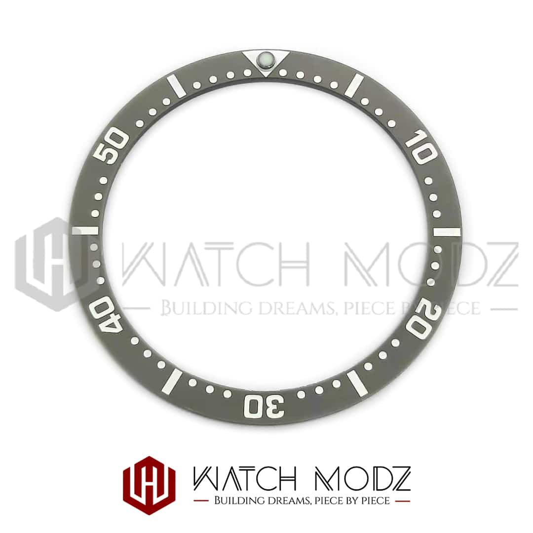 Watch-Modz SKX007 Bezel Insert: Gray | Flat