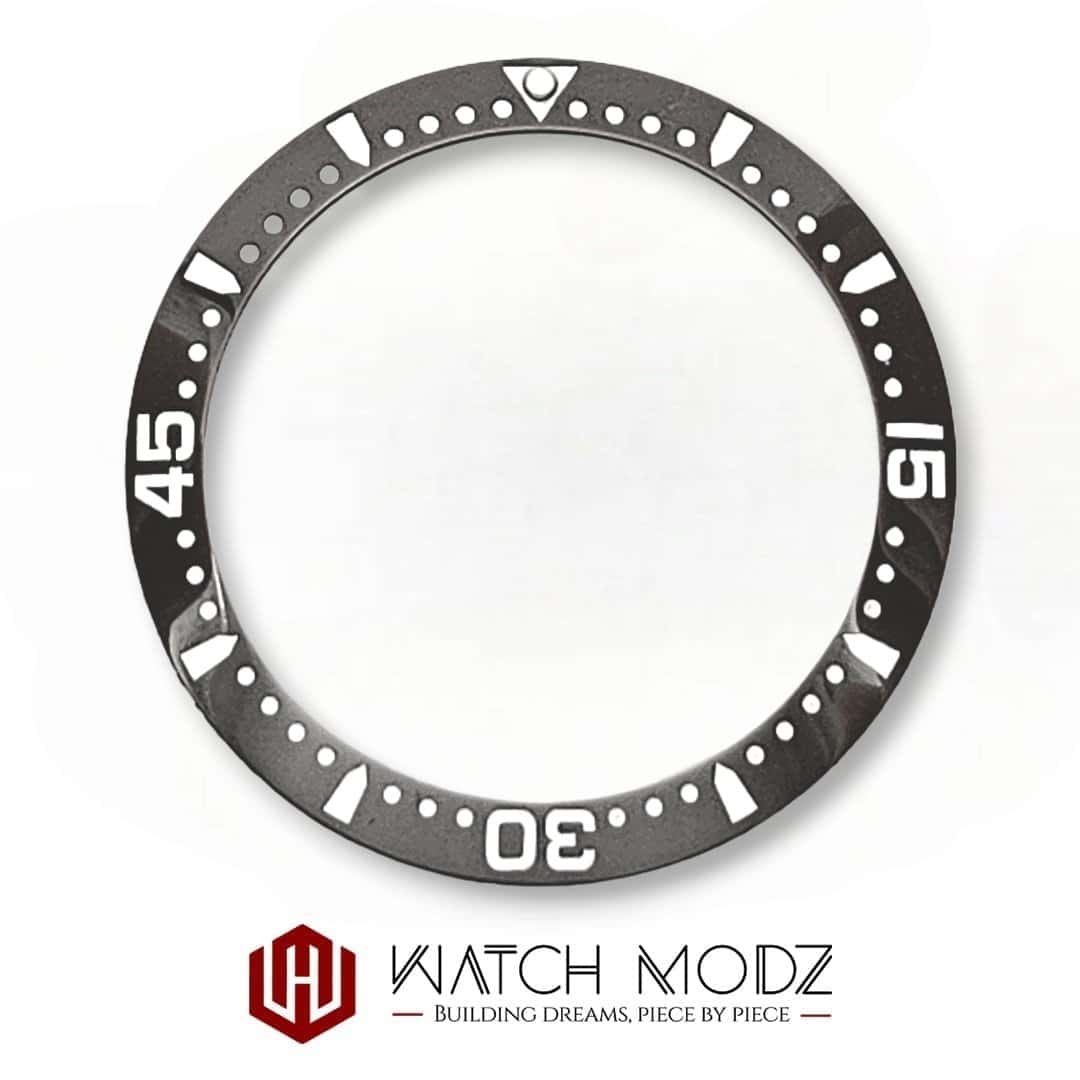 Watch-Modz SKX007 Bezel Insert: Gray HydroConquest