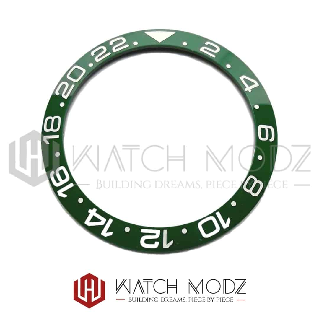 Watch-Modz SKX007 Bezel Insert: Green GMT