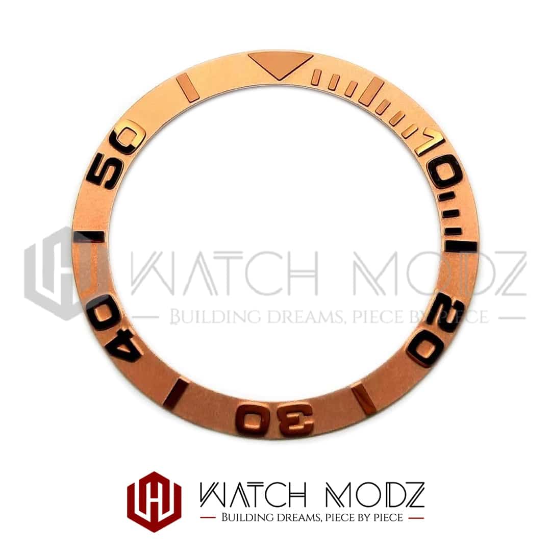 Watch-Modz SKX007 Bezel Insert: Rose Gold Yachtmaster