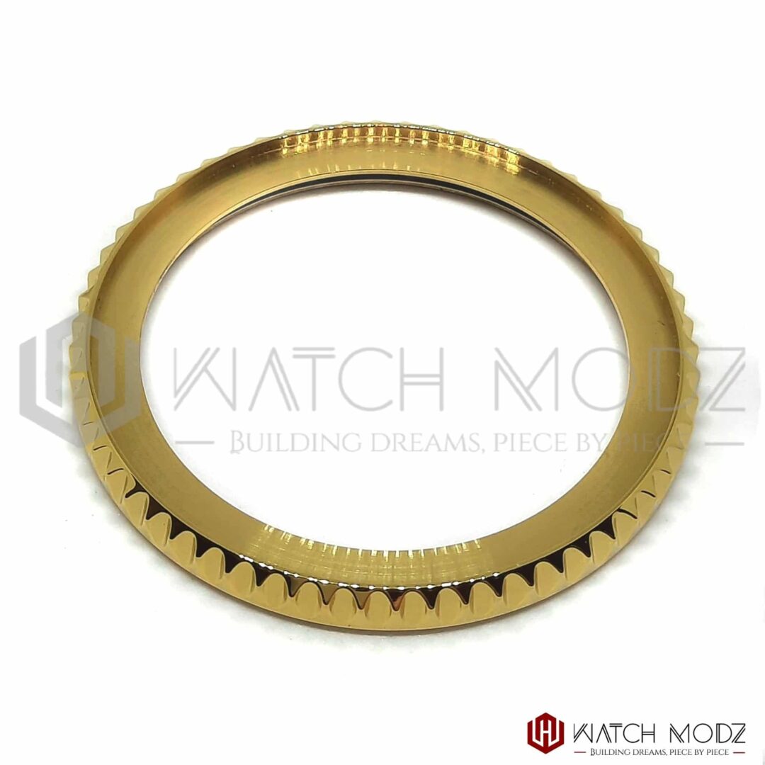 Watch-Modz SKX007 Bezel: Polished Gold Sub