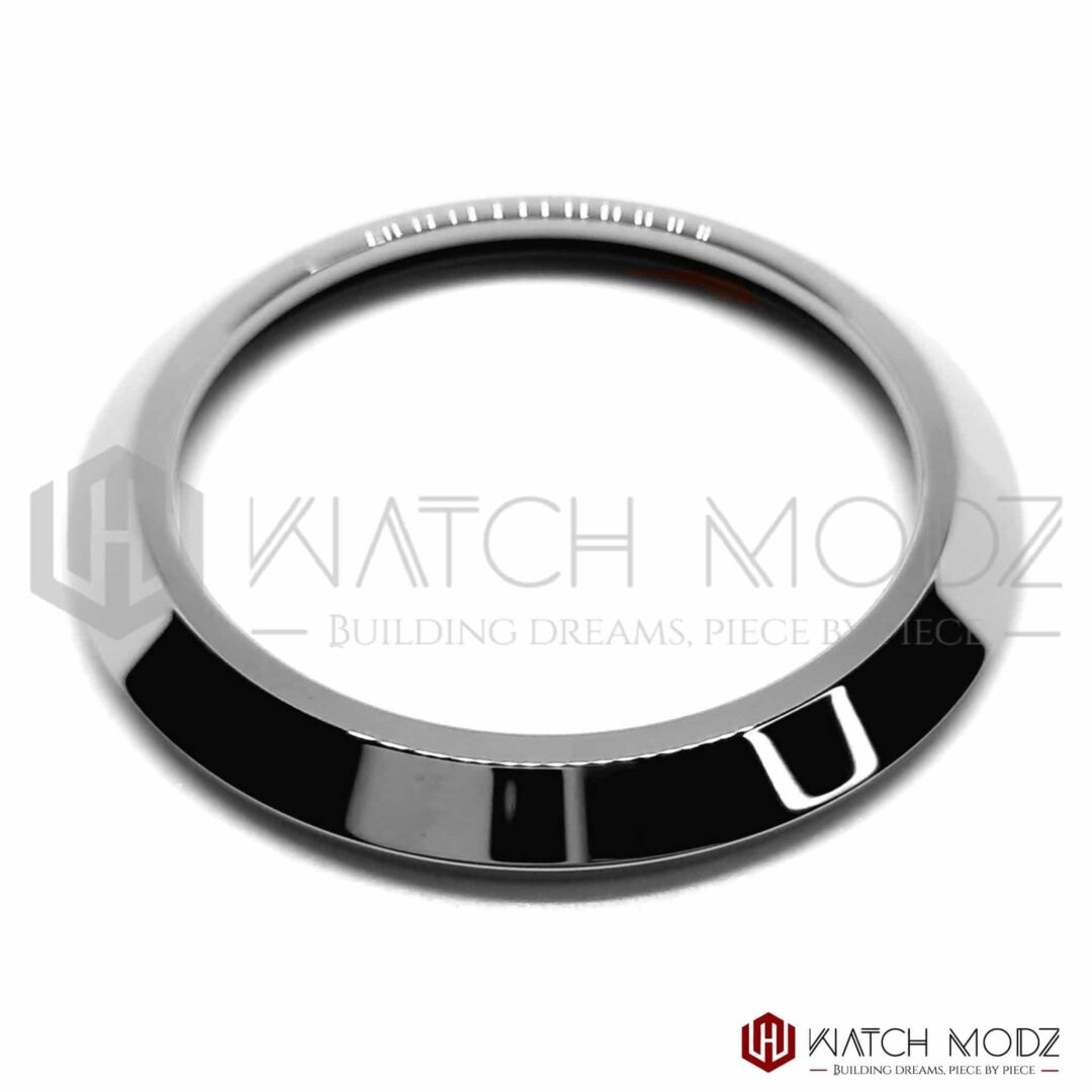 Watch-Modz SKX007 Bezel: Polished Silver Pilot