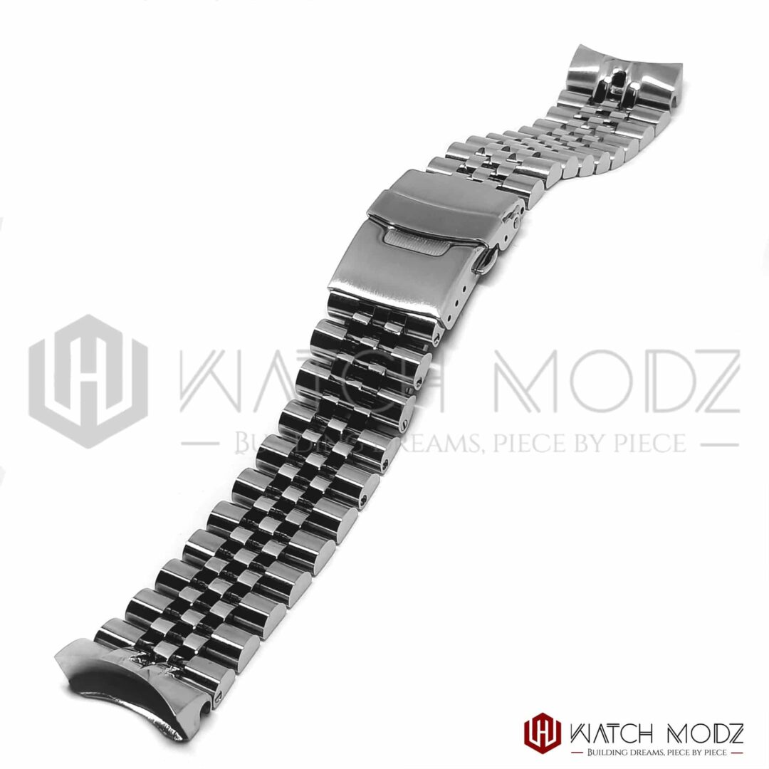 Watch-Modz SKX007 Bracelet: Silver Jubilee