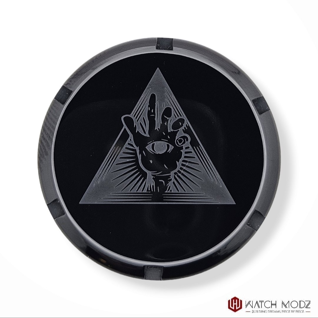 Watch-Modz SKX007 Case Back: Black Zombie