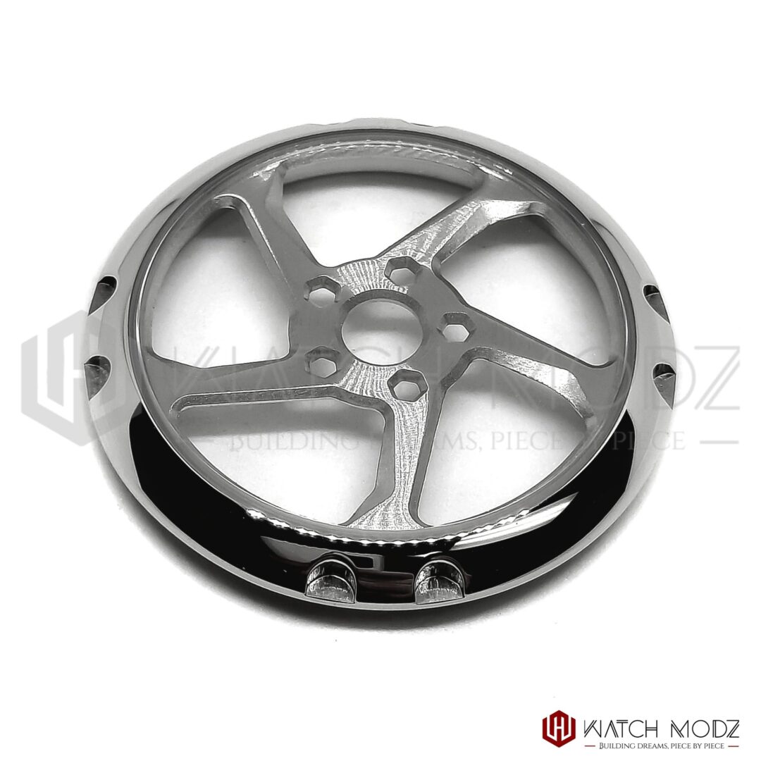 Watch-Modz SKX007 Case Back: Sapphire Wheel
