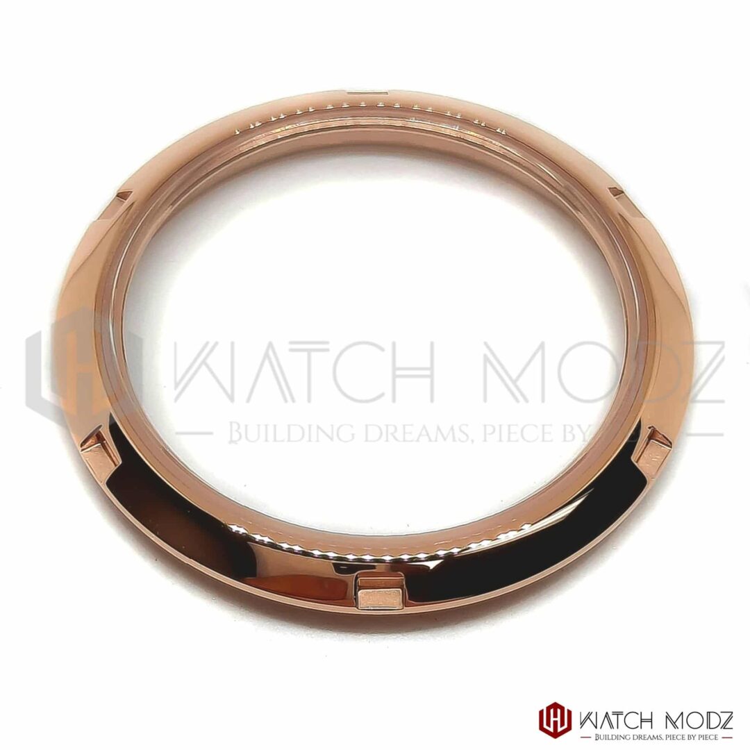 Watch-Modz SKX007 Case Back: Slim Rose Gold Sapphire