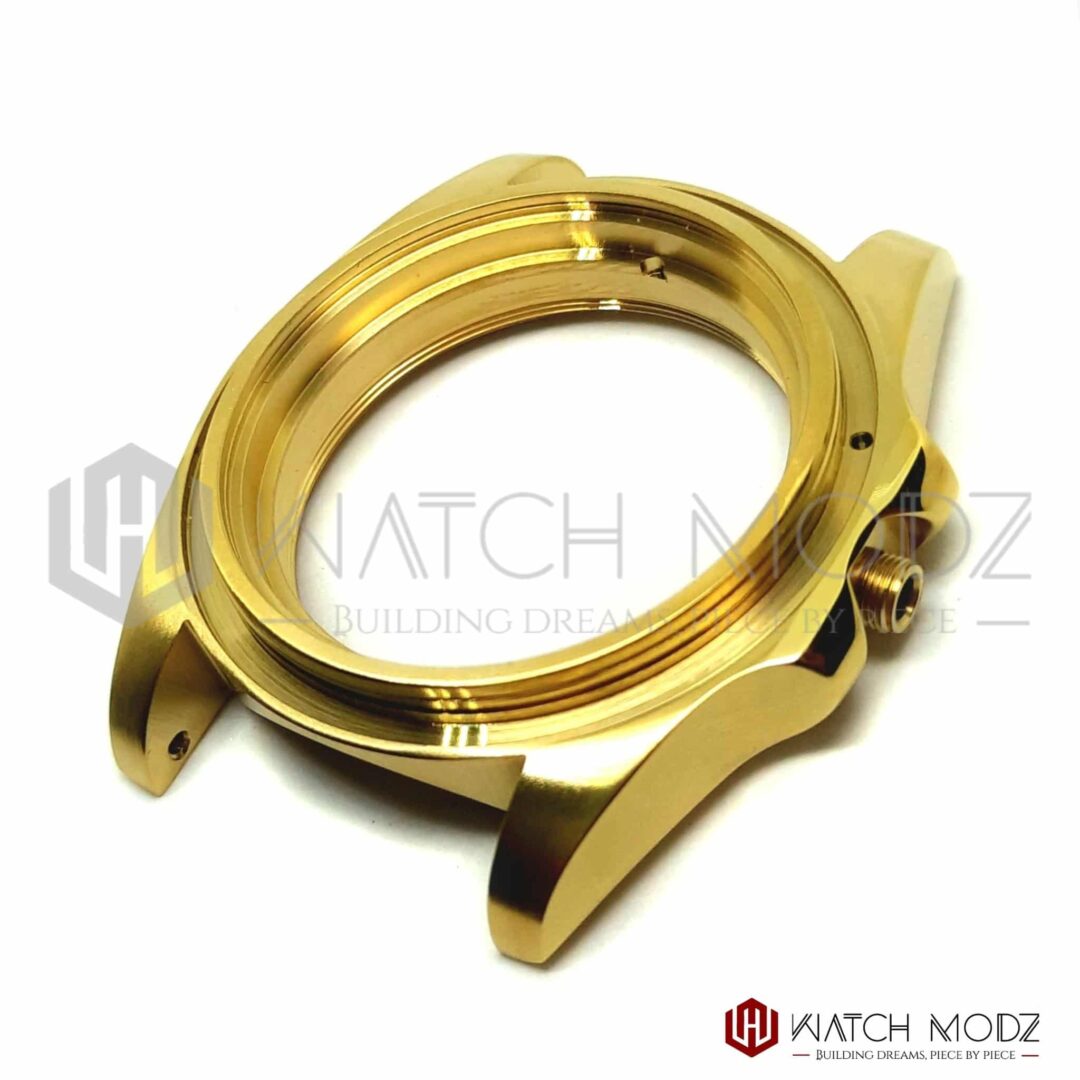 Watch-Modz SKX007 Case: Gold Sub Conversion