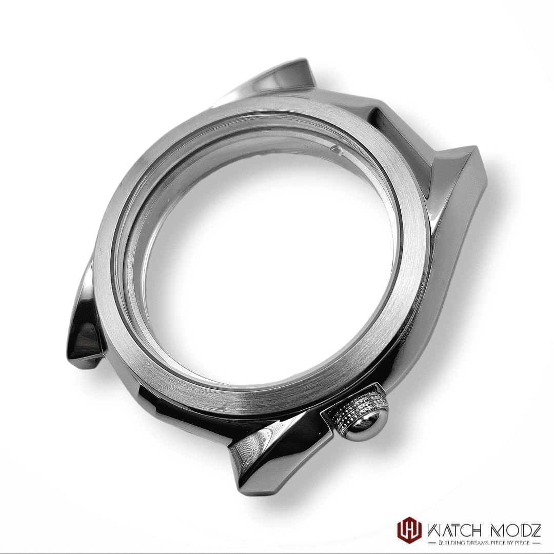 Watch-Modz SKX007 Case: Silver Racer