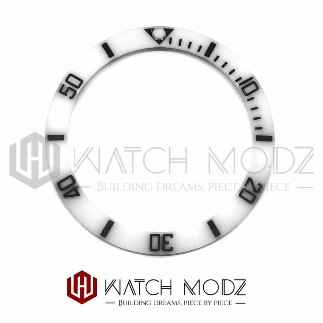 Watch-Modz SKX007 Bezel Insert: White Sub