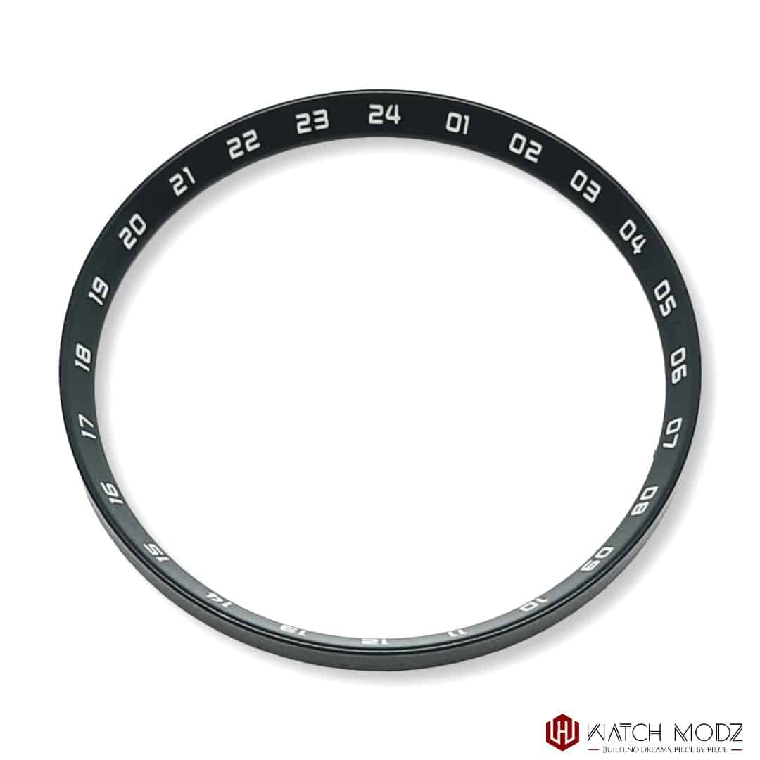 Watch-Modz SKX007 Chapter ring: Black GMT