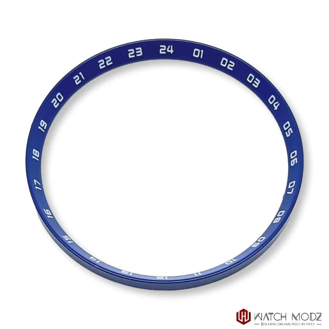 Watch-Modz SKX007 Chapter ring: Blue GMT
