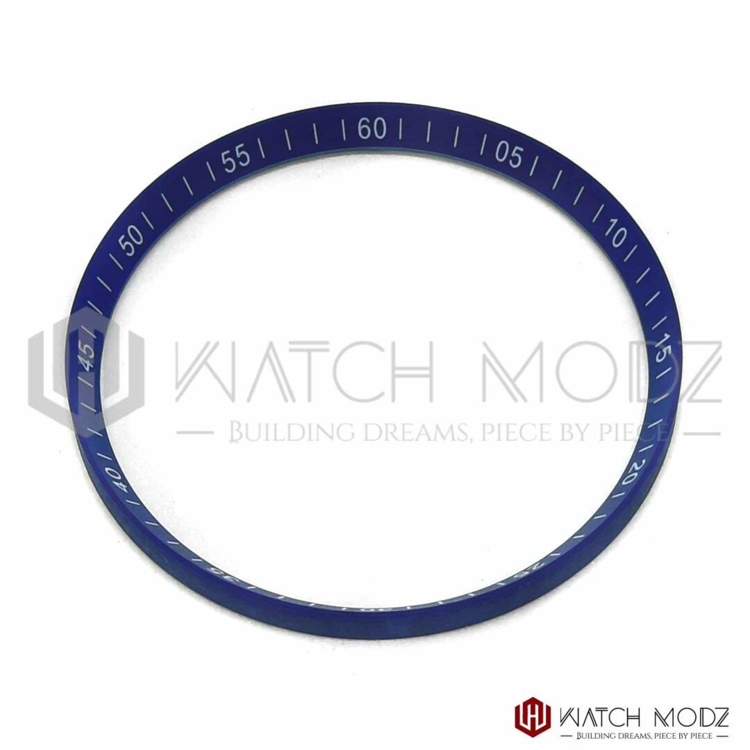 Watch-Modz SKX007 Chapter Ring: Blue W/ Number