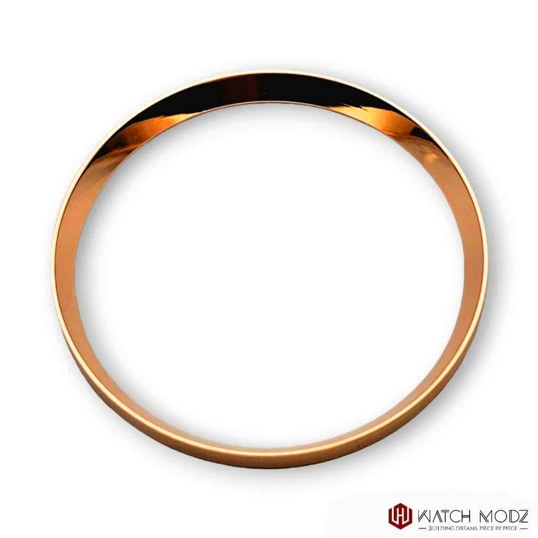 Watch-Modz SKX007 Chapter Ring: Polished Rose Gold