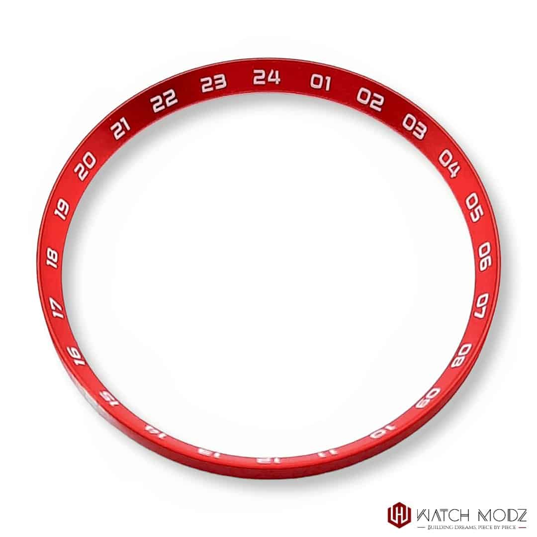 Watch-Modz SKX007 Chapter Ring: Red GMT