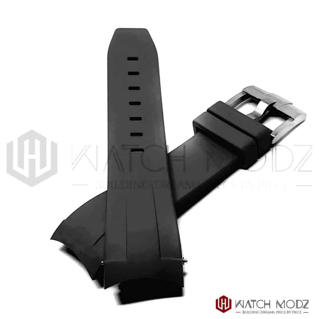 Watch-Modz SKX007 Rubber Strap: Black
